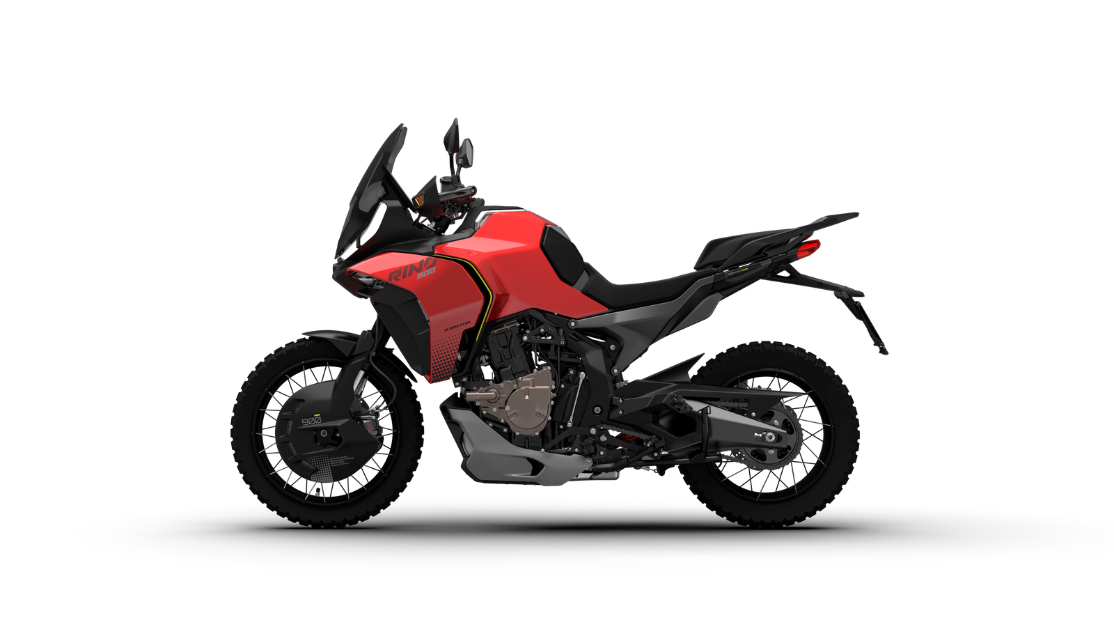 QJMotor dévoile la moto de tourisme d'aventure Rhino 900