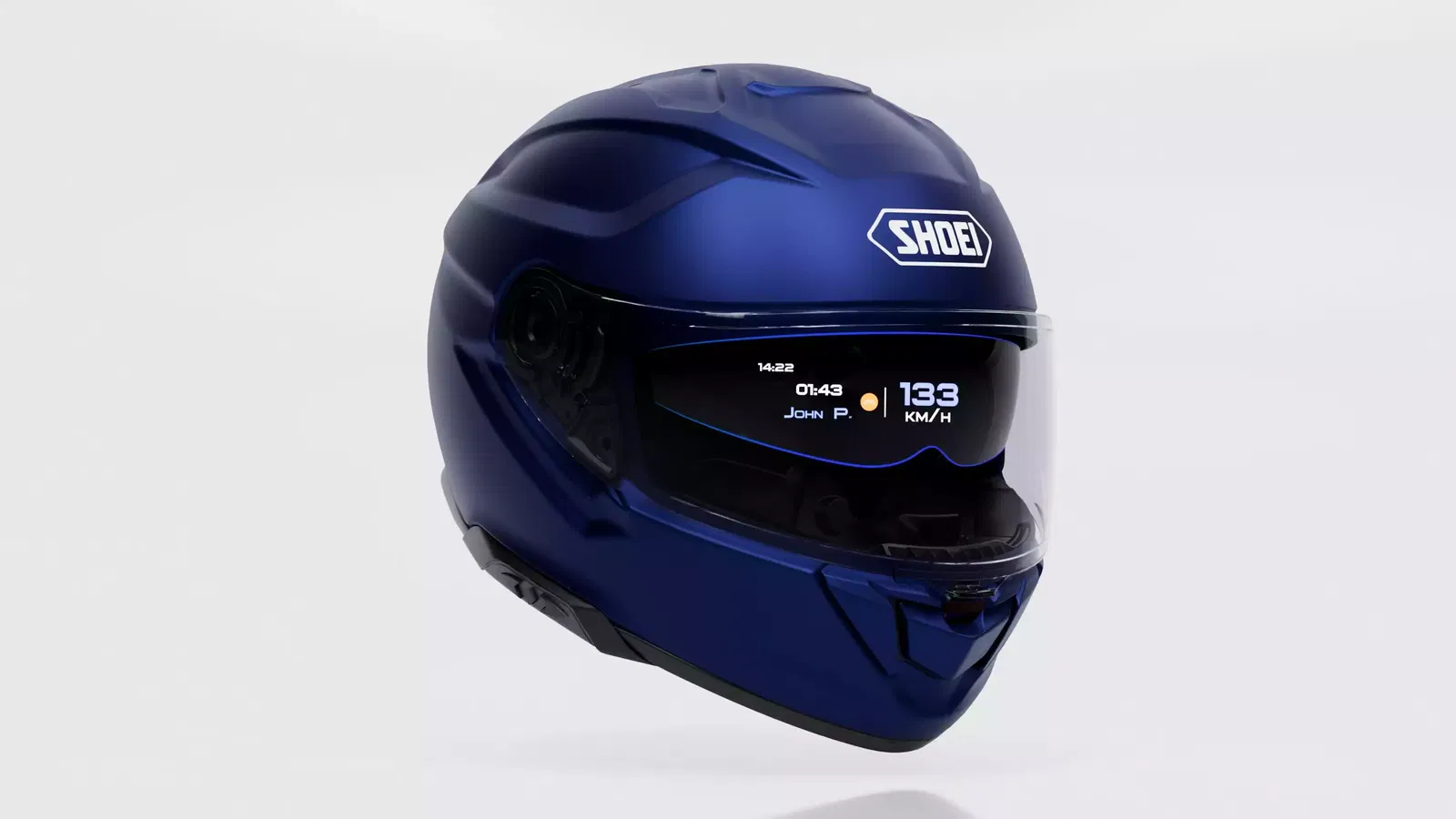 Shoei montre un casque de réalité augmentée