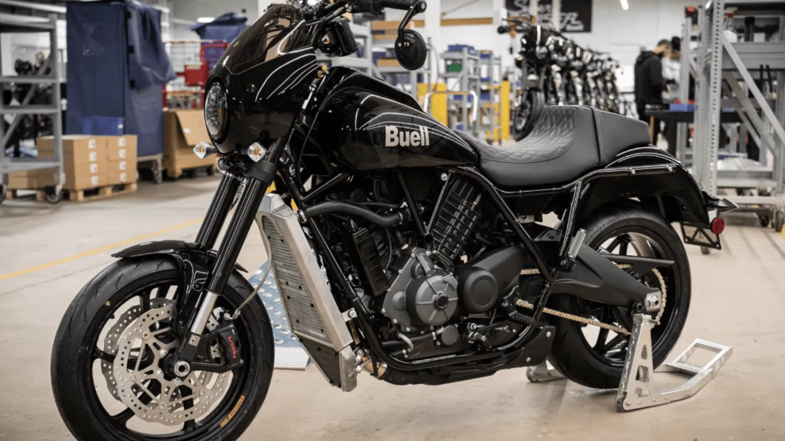 Début des livraisons du Buell Motorcycles Super Cruiser