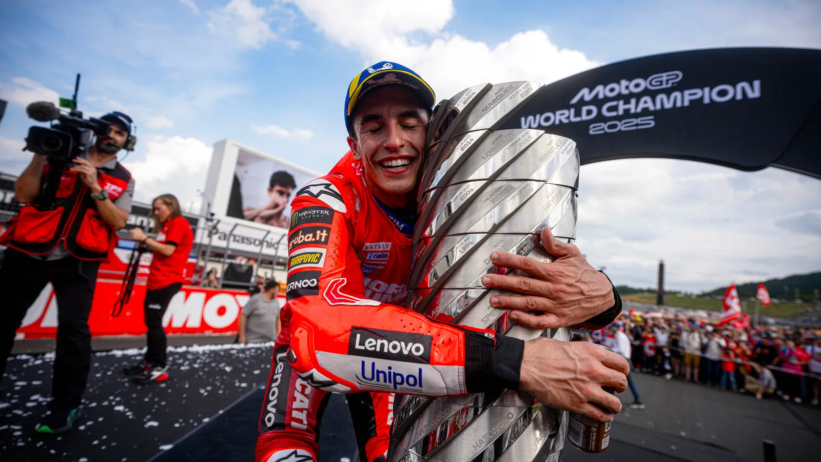 Marc Marquez reçoit un prix spécial du Trophée Sportif FIM
