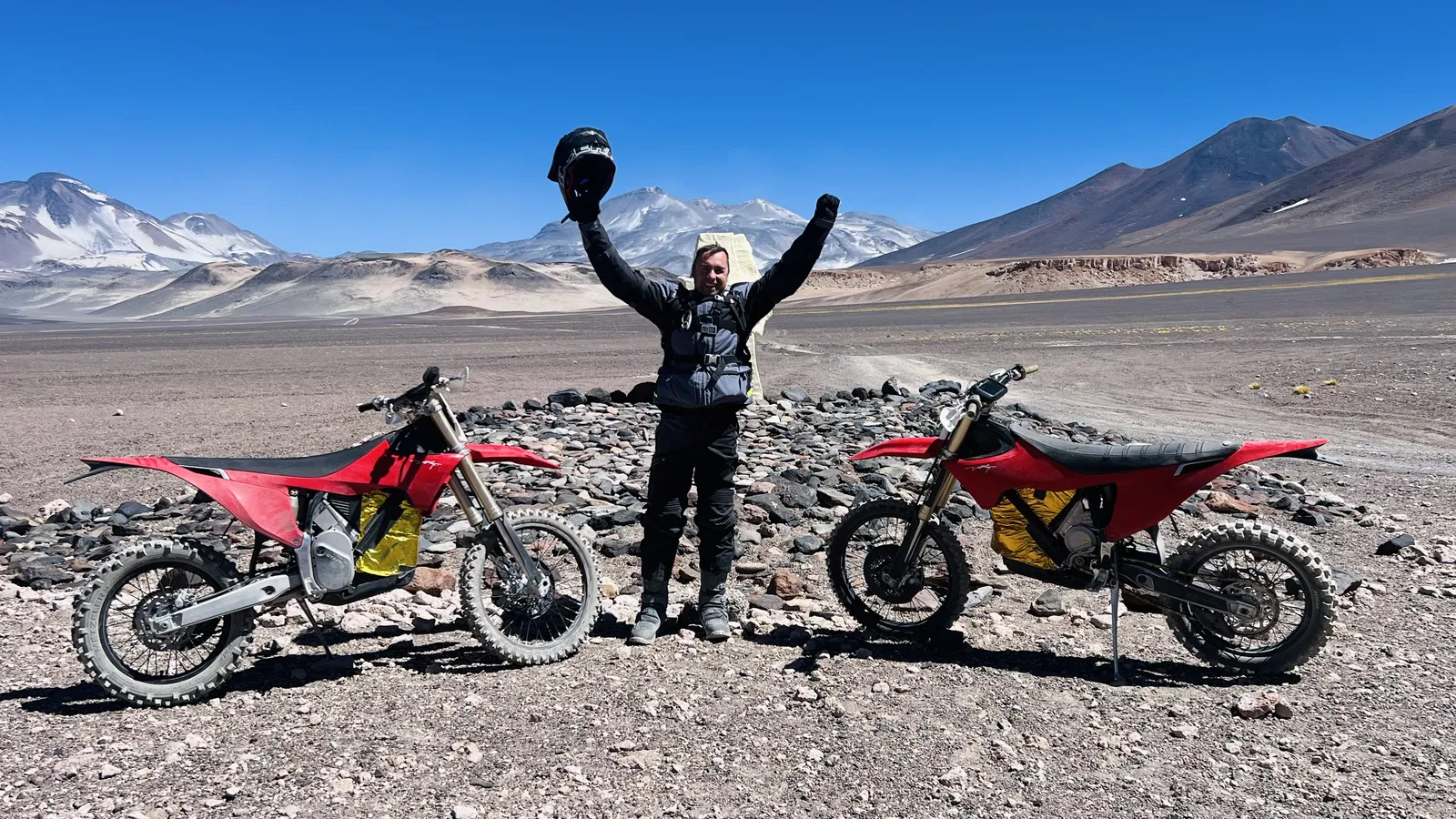 Stark Varg EX revendique le record du monde Guinness d'altitude à 6 721 m