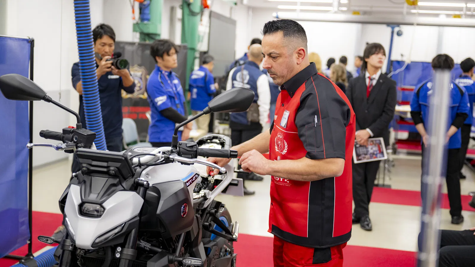 Un technicien britannique de Yamaha sacré champion du monde au Japon