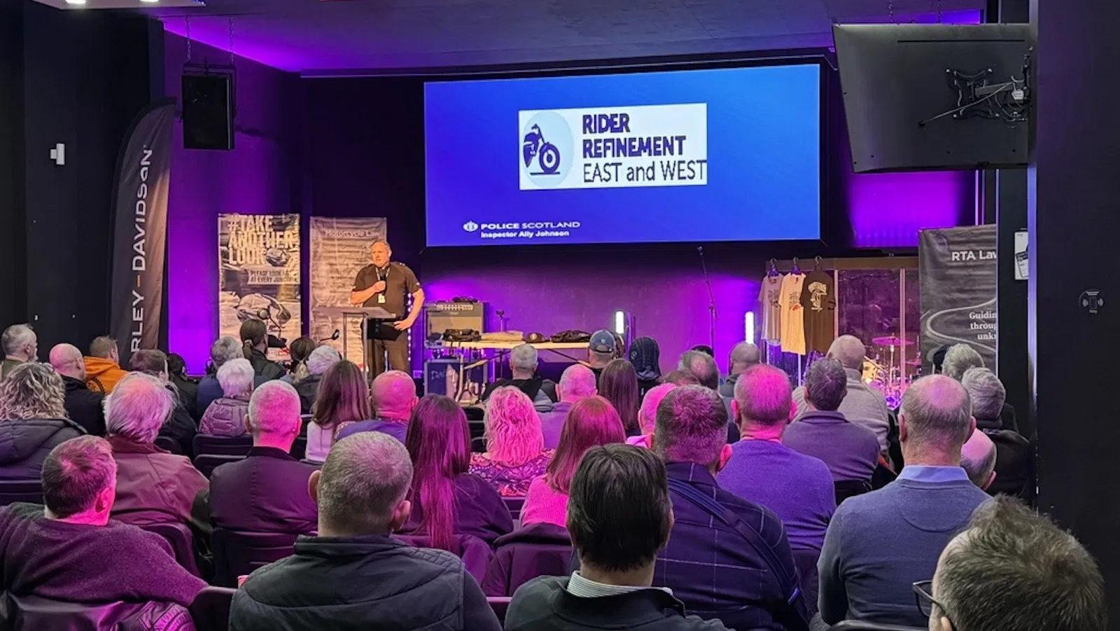 Le Motorcycle Road Safety Roadshow en Écosse revient pour 2026