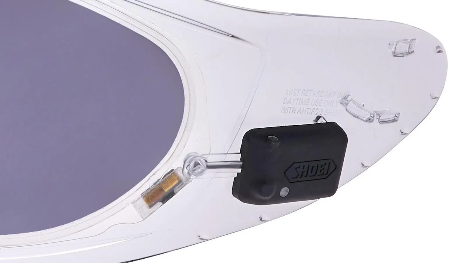 Shoei e: Drylens auto-teintant et insert anti-buée annoncés