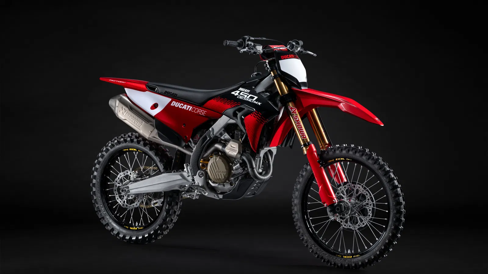 Spécifications, détails et caractéristiques de Ducati Desmo450 MX Factory
