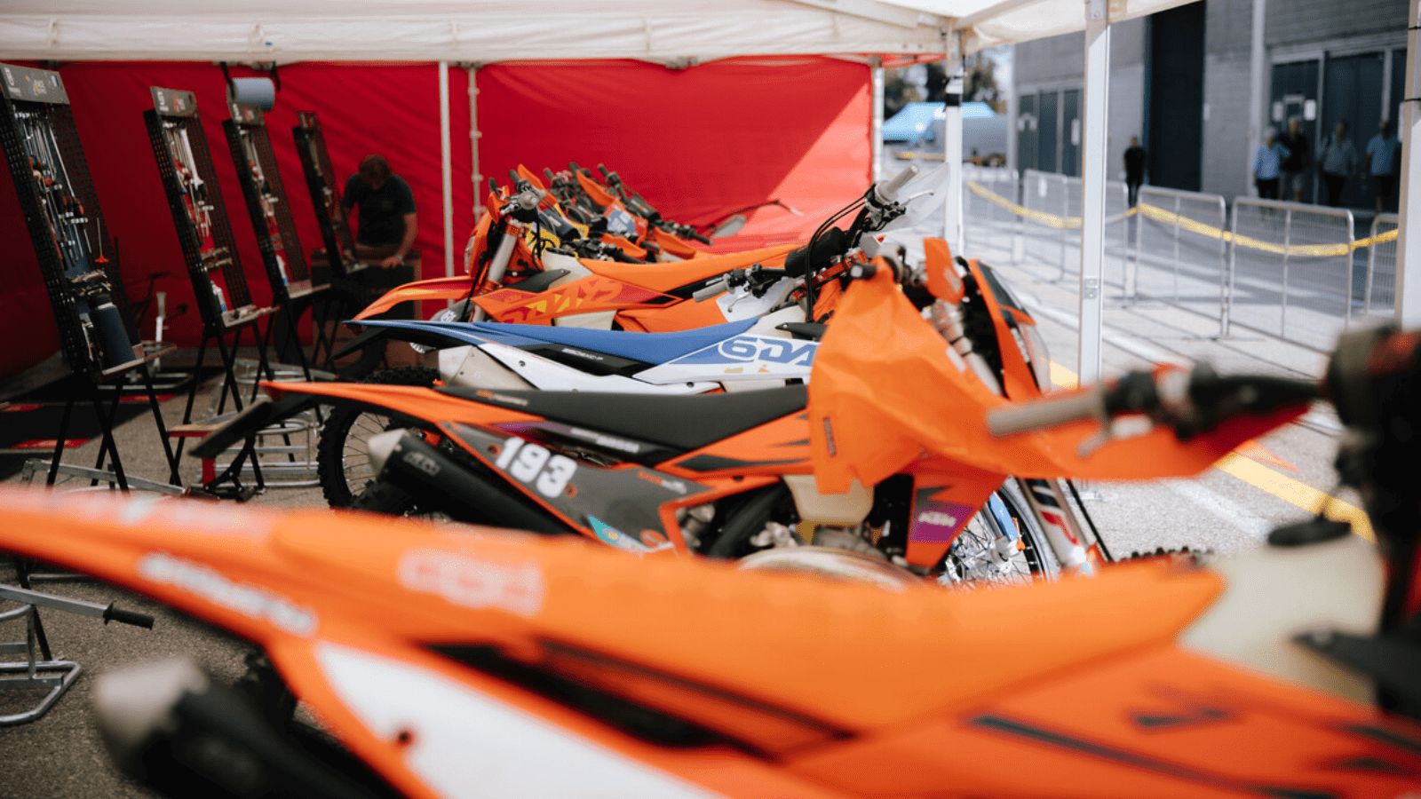 KTM révèle les coûts de location de la flotte de motos des 6Days FIM Enduro of Nations