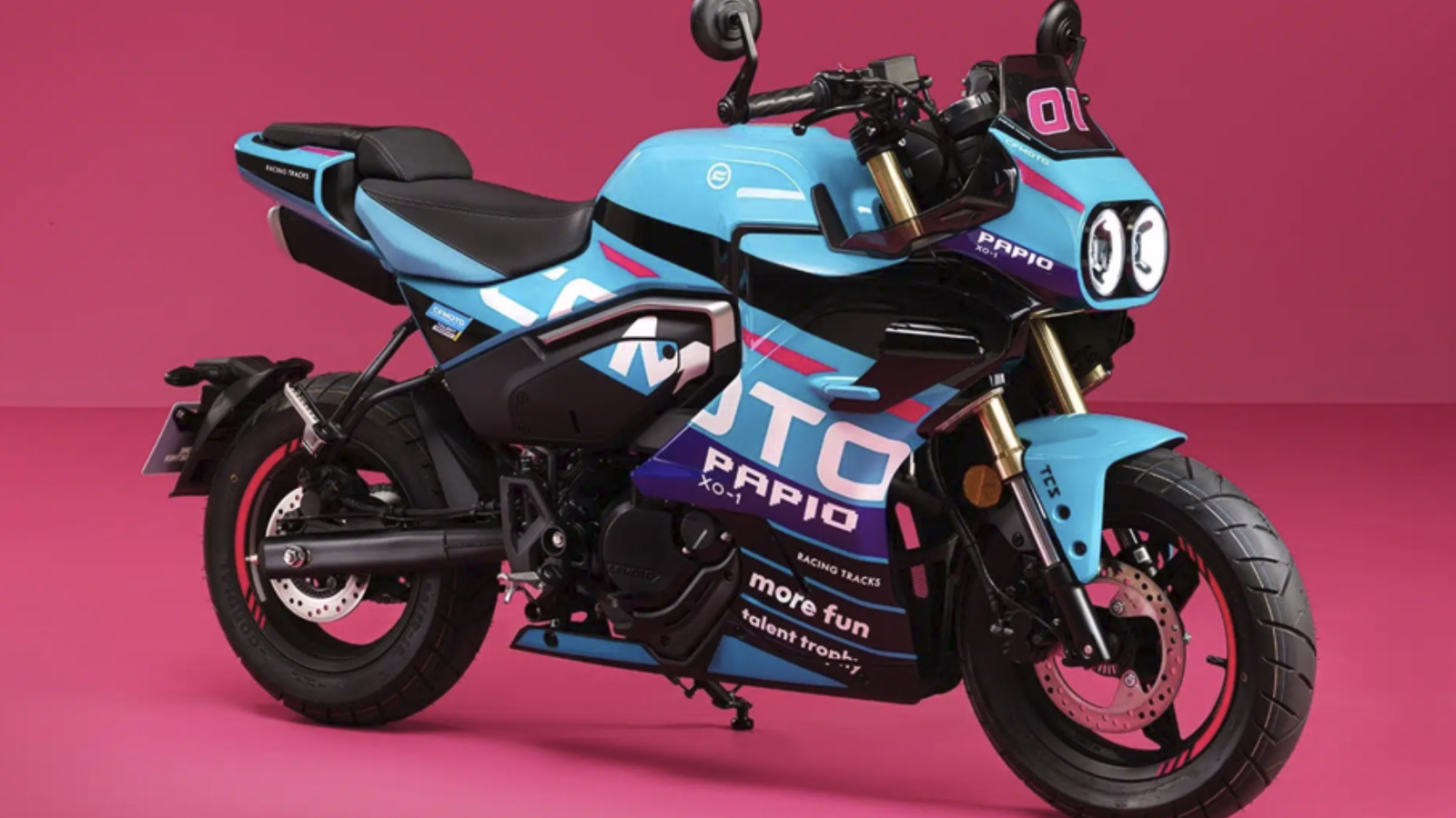 Le mignon CFMoto XO Papio Racer obtient des couleurs inspirées du MotoGP