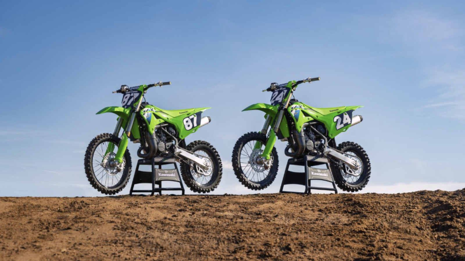 Les Kawasaki KX85 et KX85 L 2026 font peau neuve