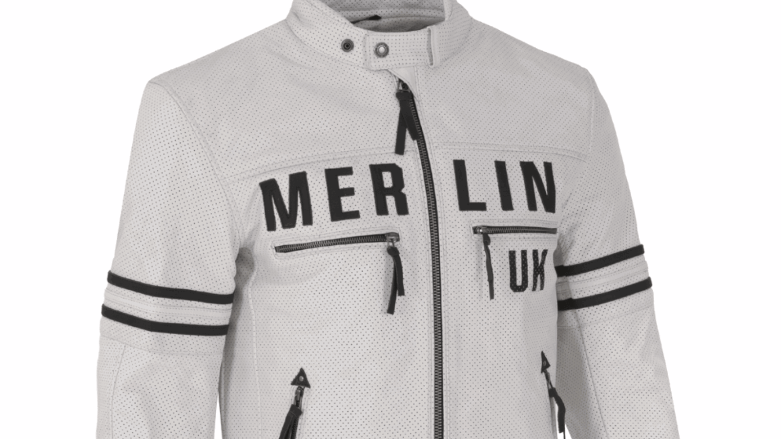 Merlin Revival Perf Leather Jacket