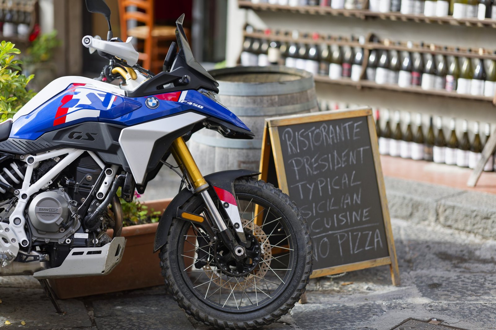 BMW F450 GS 2026 - détail