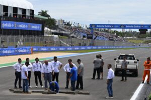 Le Sprint MotoGP brésilien retardé en raison de dommages à la piste