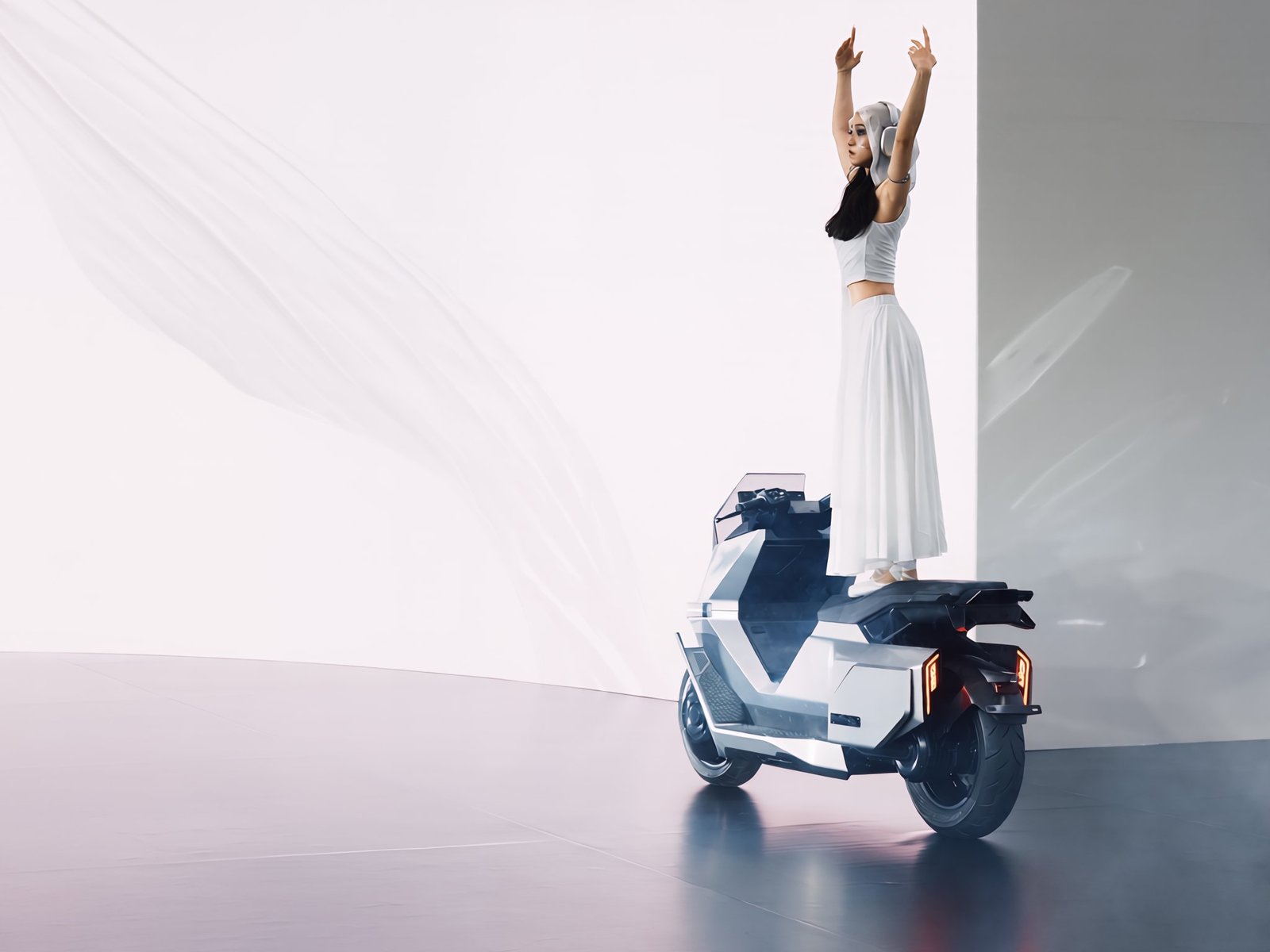 La trottinette auto-équilibrée Omoway OMO-X