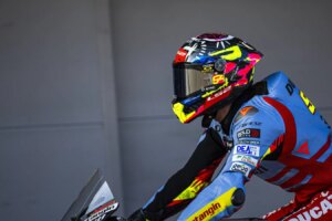 LS2 célèbre la saison rookie MotoGP de Fermin Aldeguer avec cette réplique de casque