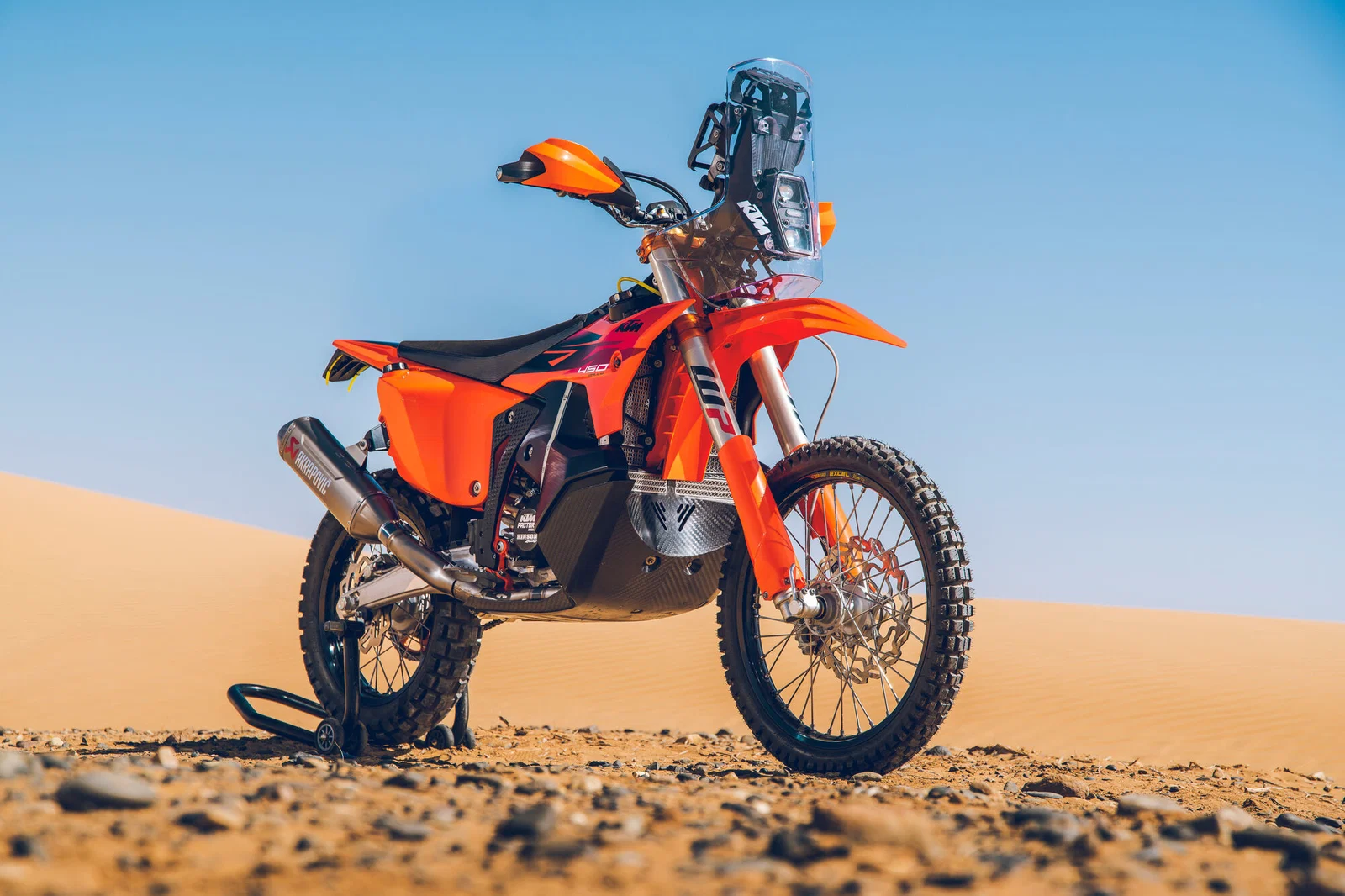Réplique de rallye KTM 450. 