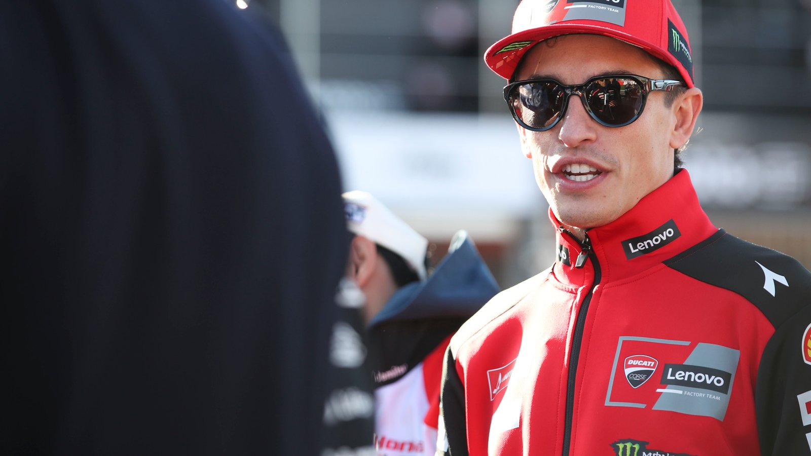 Marc Marquez, 2025 MotoGP Valencia Grand Prix, pit lane. Credit: Gold and Goose.