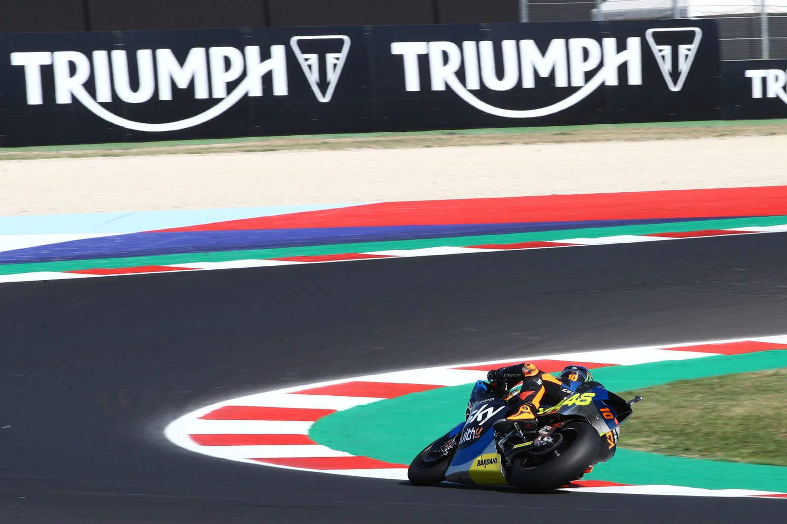 Le Moto2 a continué à courir même pendant la pandémie de Covid19