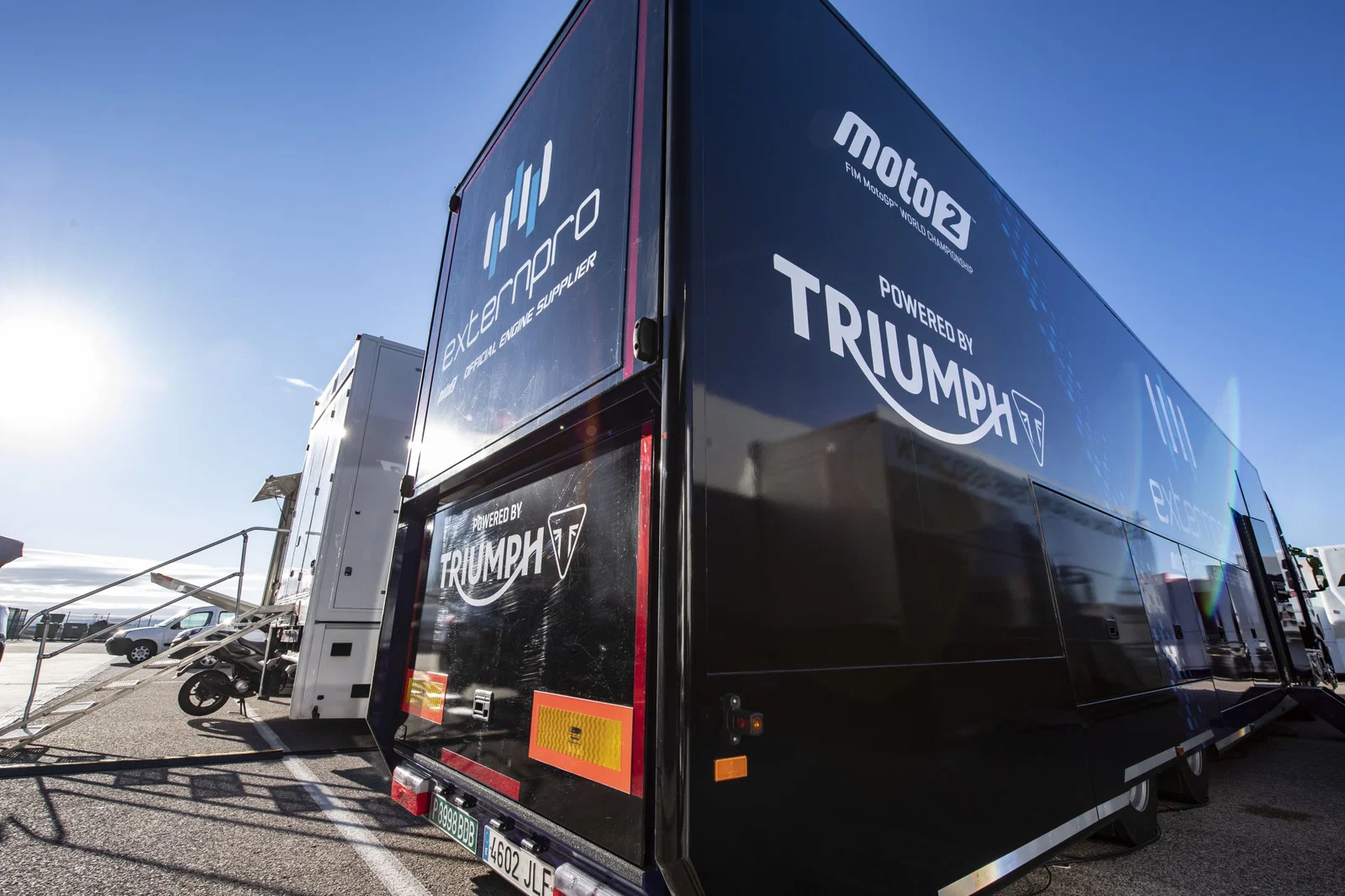 Le camion Externpro à Aragon
