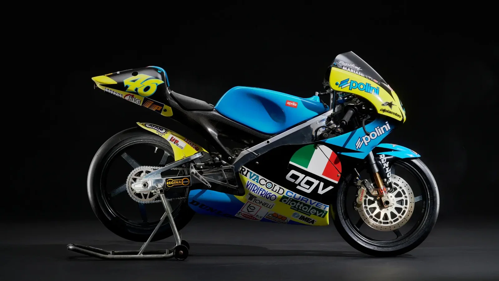 L'Aprilia RS125R de Rossi