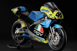 L'Aprilia RS125R MotoGP victorieuse de Valentino Rossi est mise aux enchères
