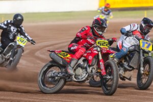 Ducati entre dans l'histoire du Championnat du Monde FIM de Flat Track avec sa toute première victoire