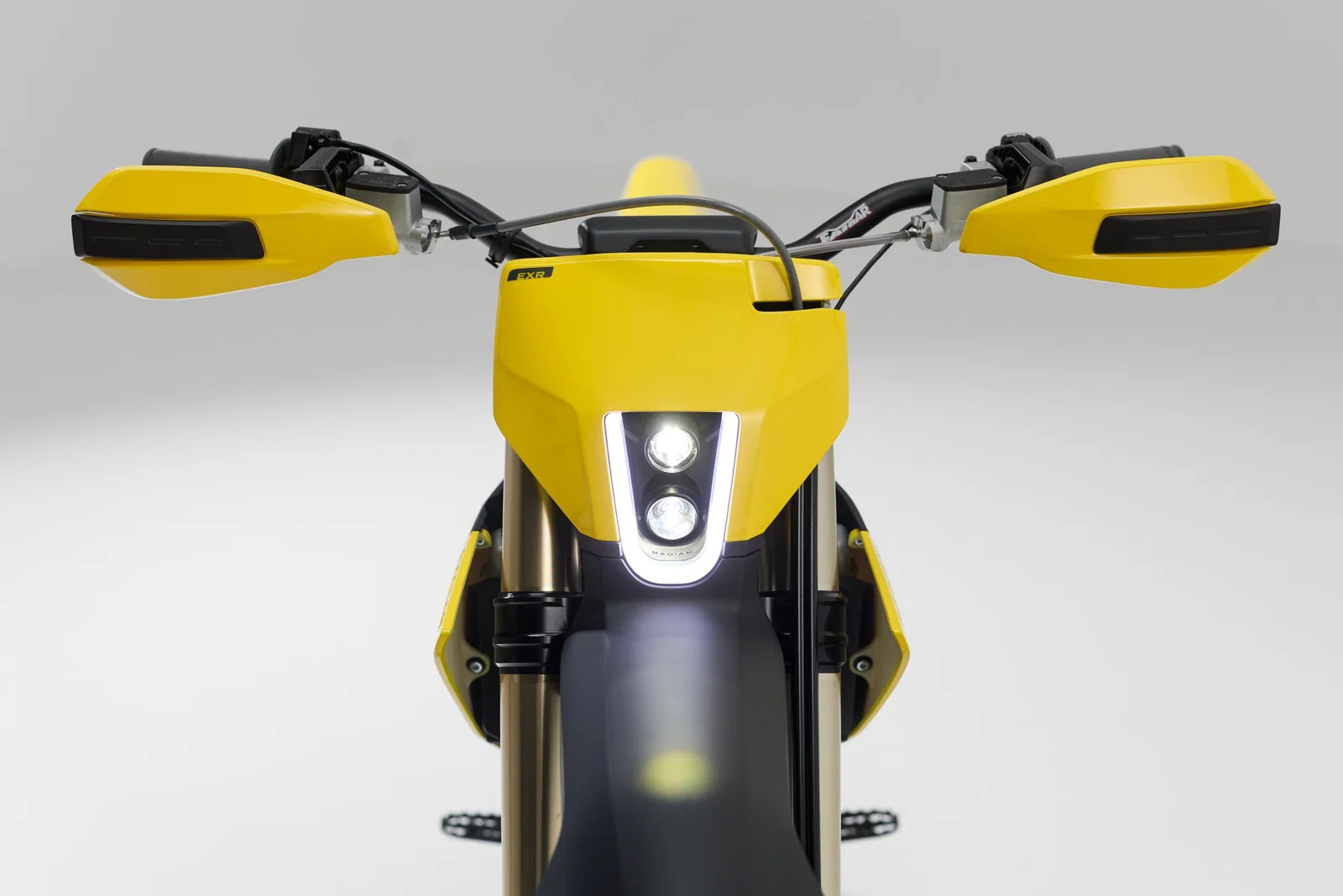 Le design de l'avant du Radian EXR