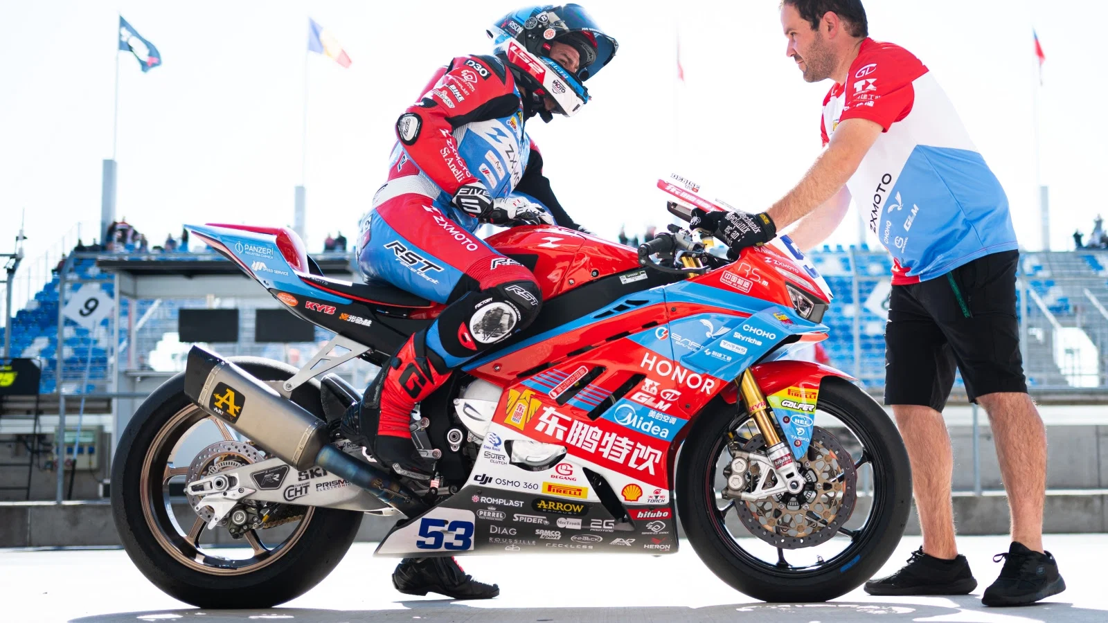 ZXMoto 820RR-RS World Supersport bike.