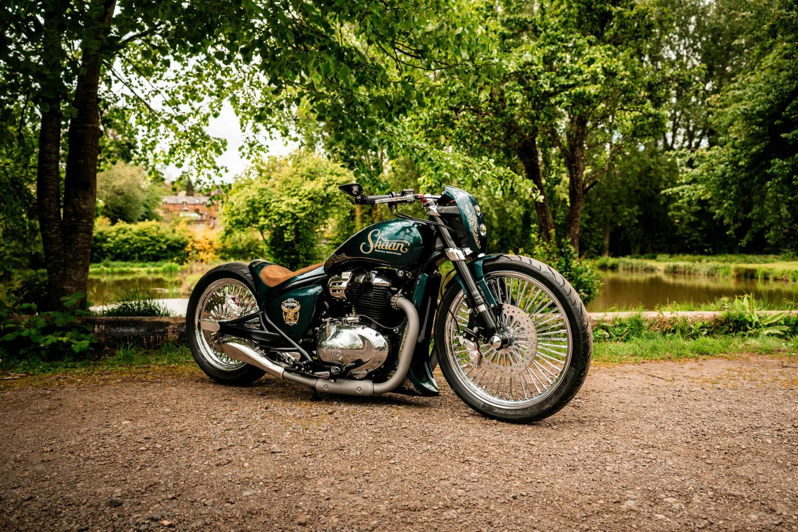 Entrée 'Shaan' Royal Enfield de Motorrad Bläsing en Allemagne.
