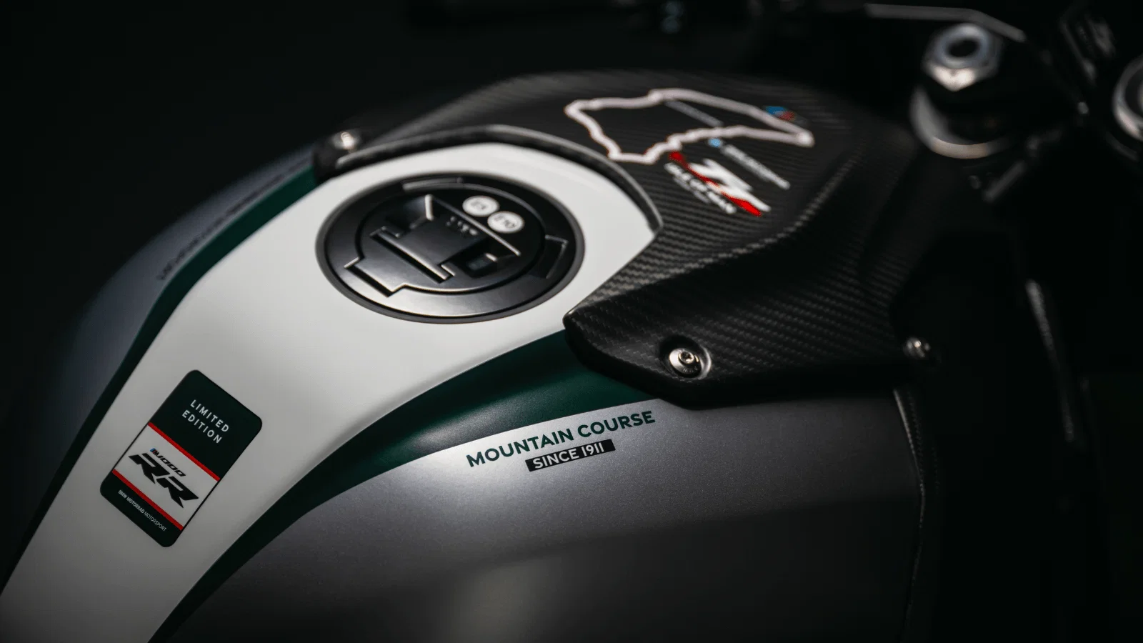 Détails de l'Isle of Man TT sur la nouvelle BMW M1000 RR.