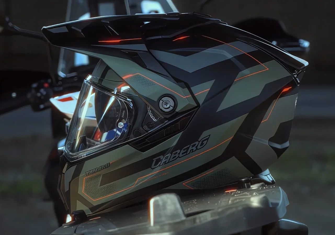Le casque moto aventure Caberg Tanami Ranger