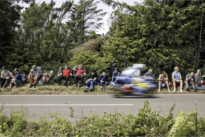 Channing Tatum repéré vêtu de cuir alors que le tournage du film Isle of Man TT commence