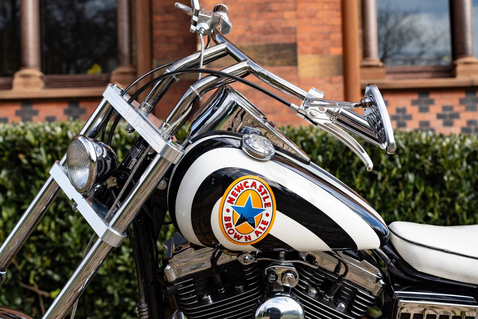 La Harley-Davidson personnalisée de Kevin Keegan