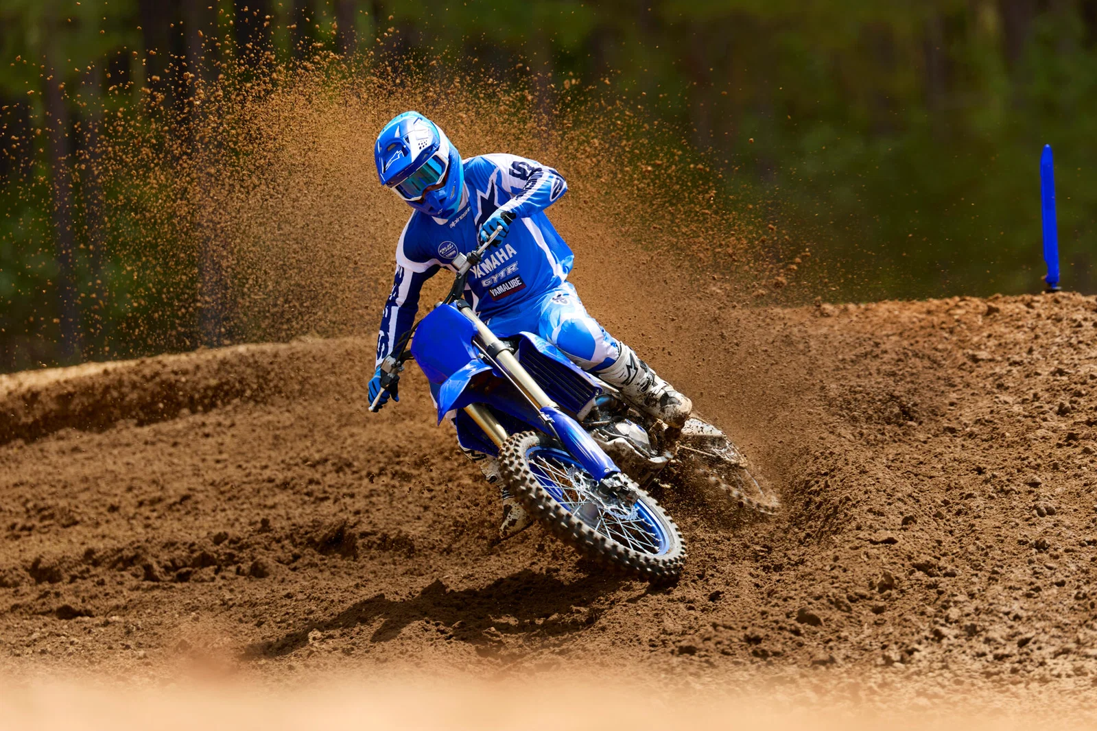 La nouvelle Yamaha YZ250F est le point culminant de la nouvelle gamme.