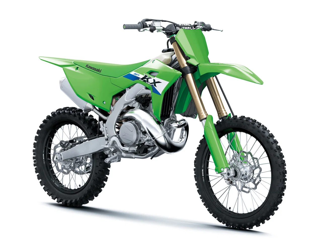 La moto d'enduro Kawasaki KX327X
