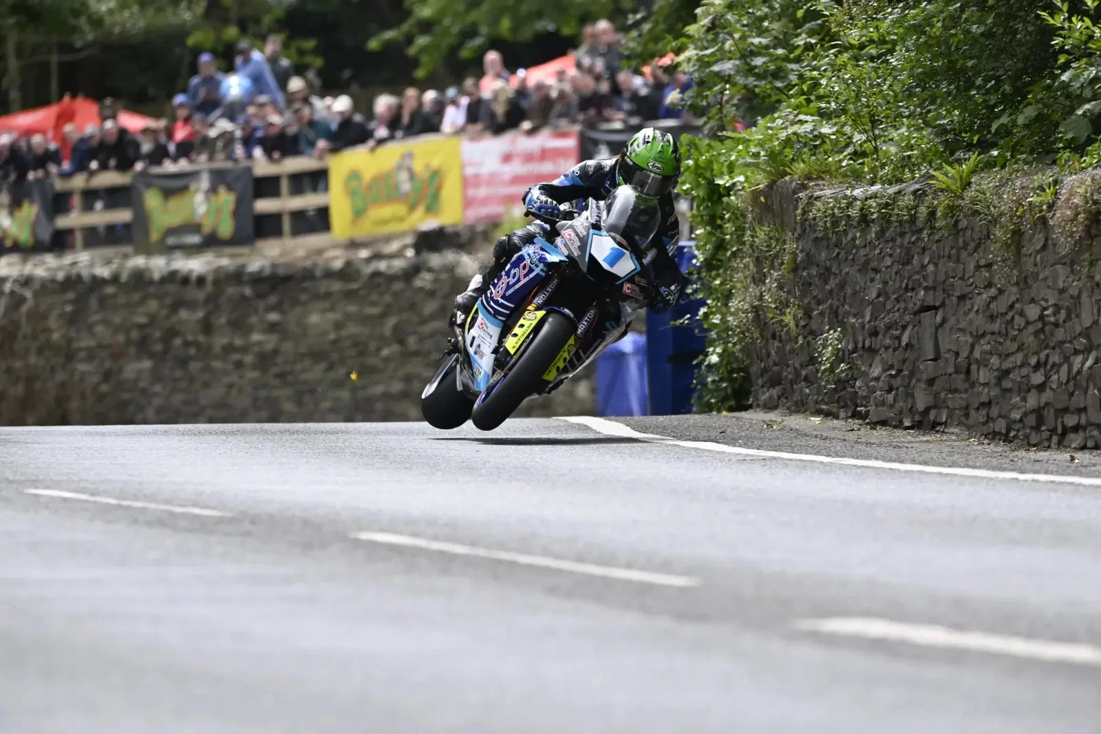 Course Supersport 2026 2. Crédit : Isle of Man TT.