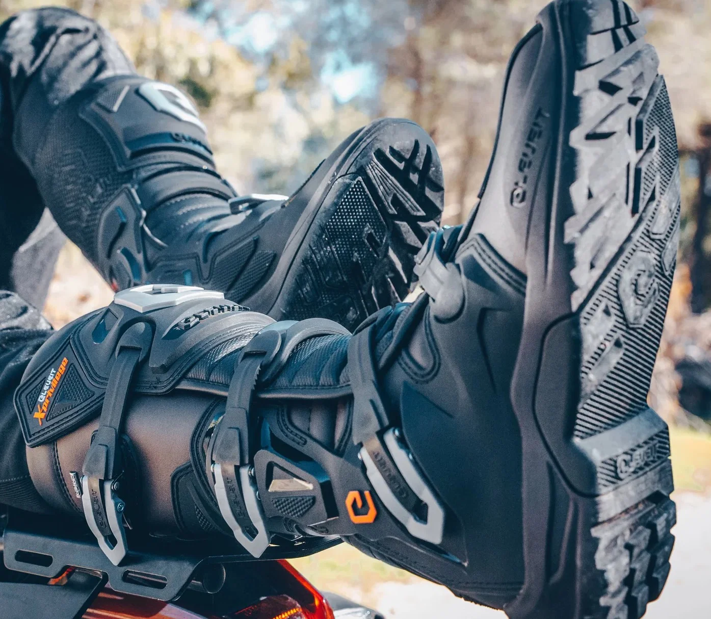 Test des bottes moto Eleveit X Privilege E-Dry Enduro