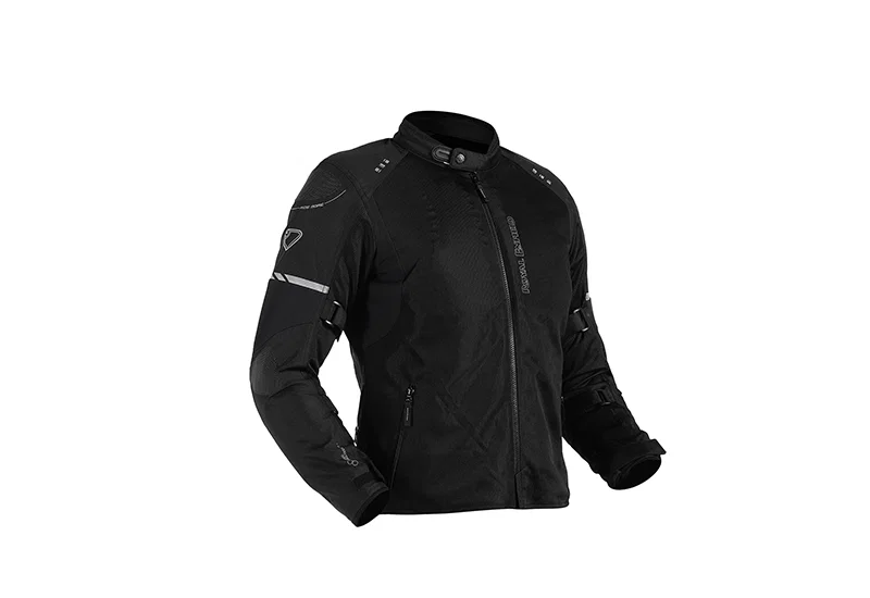 Veste Royal Enfield Explorer Neo en noir.