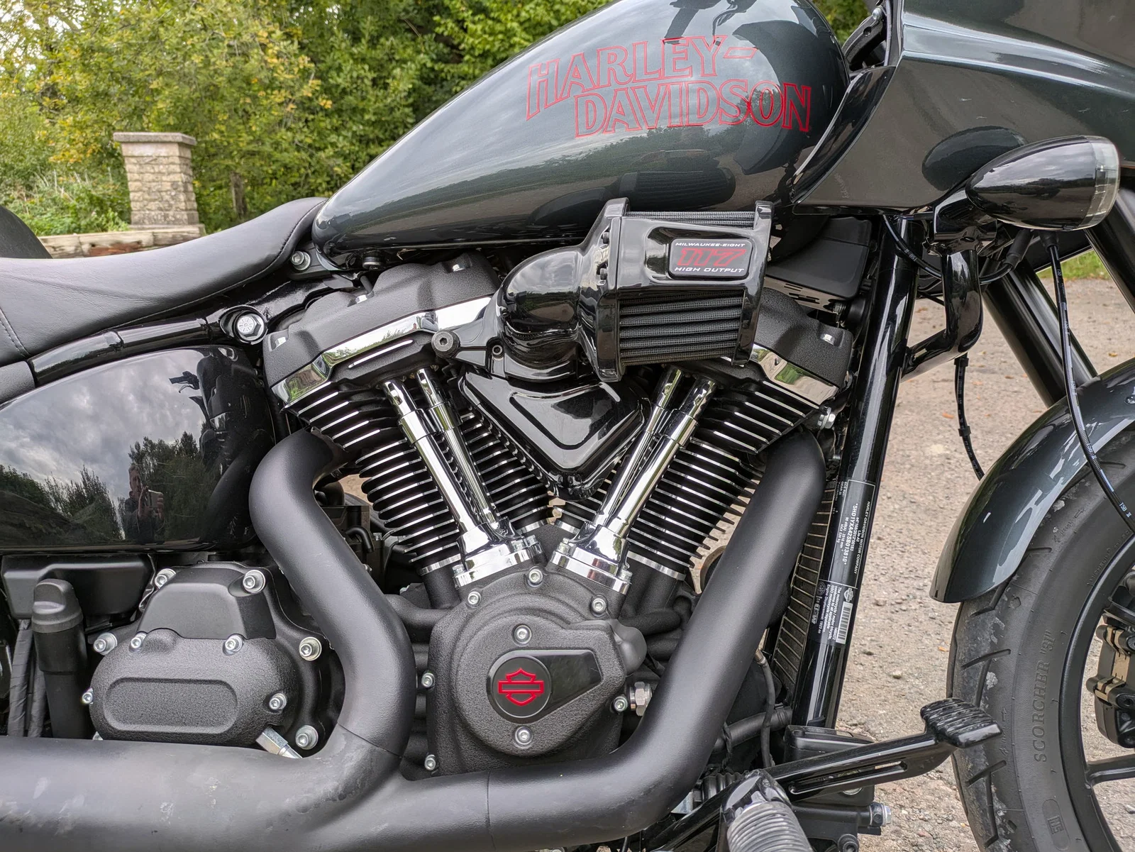 Harley-Davidson Milwaukee Eight 117 bicylindre en V à haut rendement