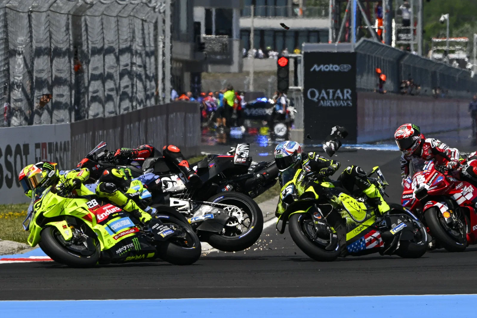 Tournez une collision au parc Balaton. Crédit : Or et Oie.