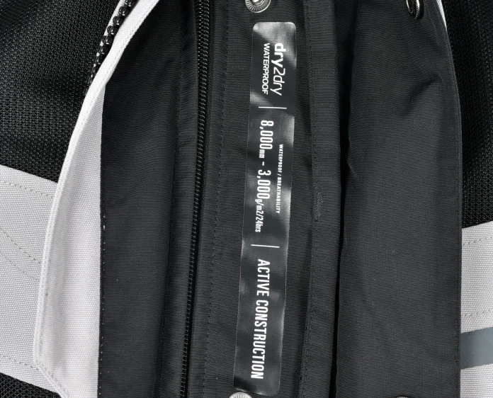 La doublure Dry2Dry de la veste