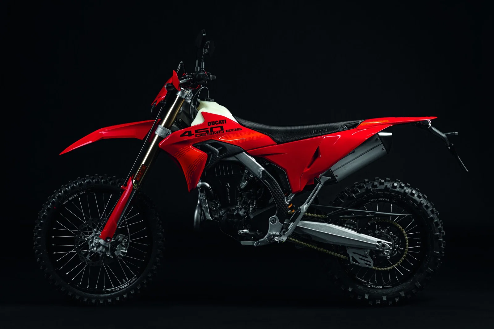 la Ducati Desmo450 EDS - statique