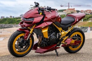 Honda dévoile les versions personnalisées Hornet et Transalp 750 Wheels and Waves