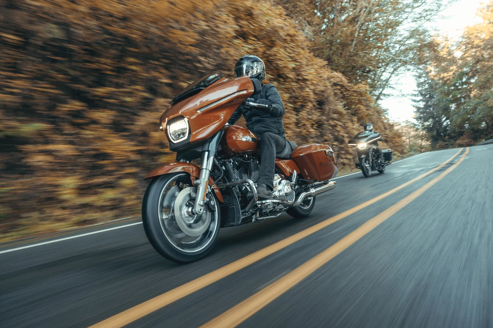 Harley-Davidson Street Glide - équitation