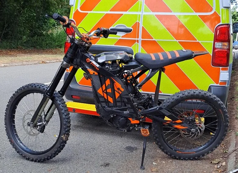 Un des vélos saisis lors de l'Opération Spree