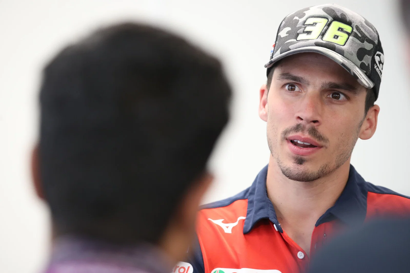 Joan Mir au MotoGP tchèque à Brno. Crédit : Or et Oie.