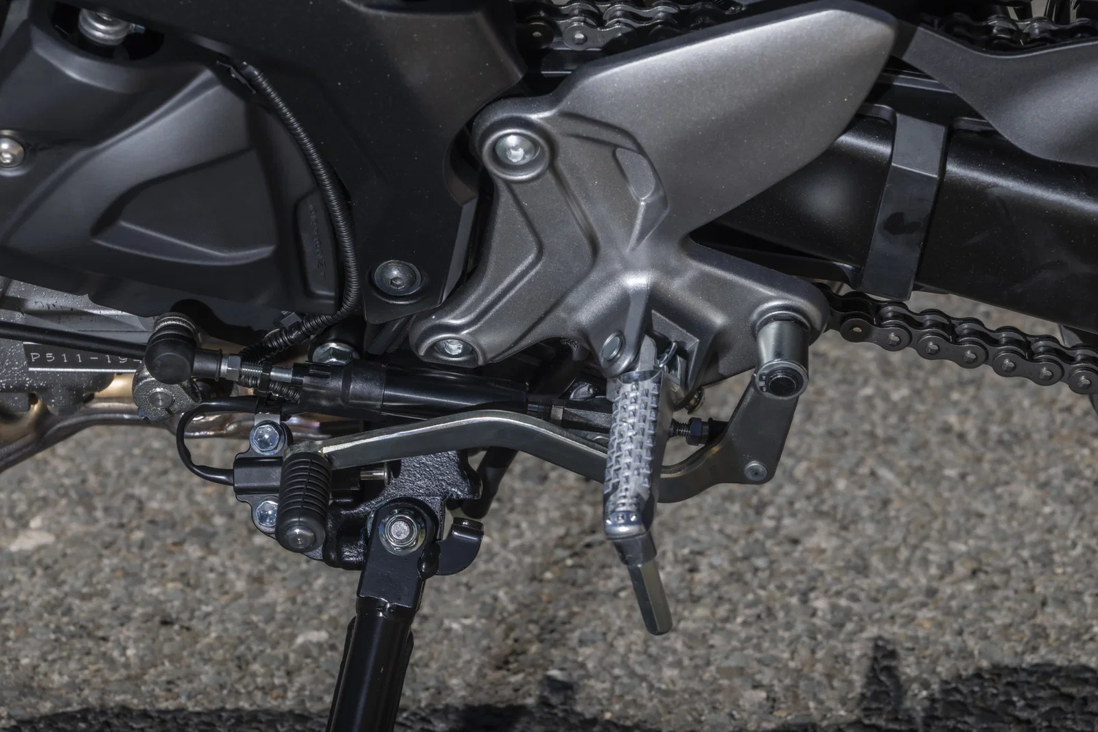 La Suzuki SV7-GX - détail