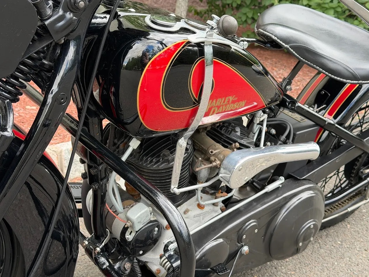 Le moteur d'une Harley-Davidson