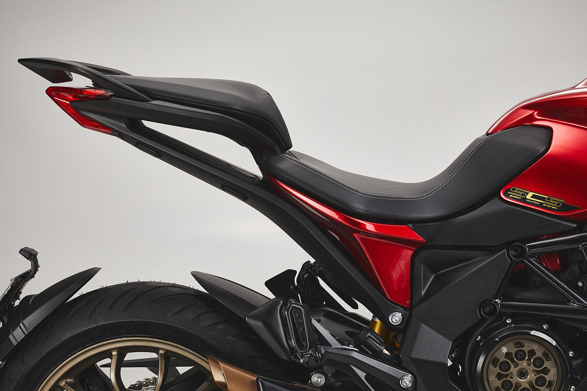 L'unité de siège d'une MV Agusta Turismo Veloce