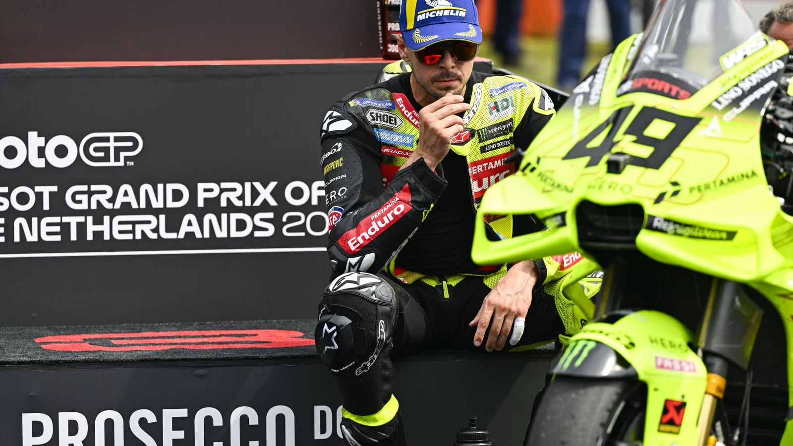 Fabio di Giannantonio at the Dutch MotoGP. Credit: Gold and Goose.