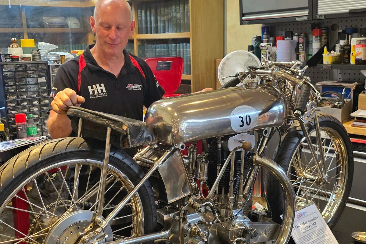 Une moto japonaise record