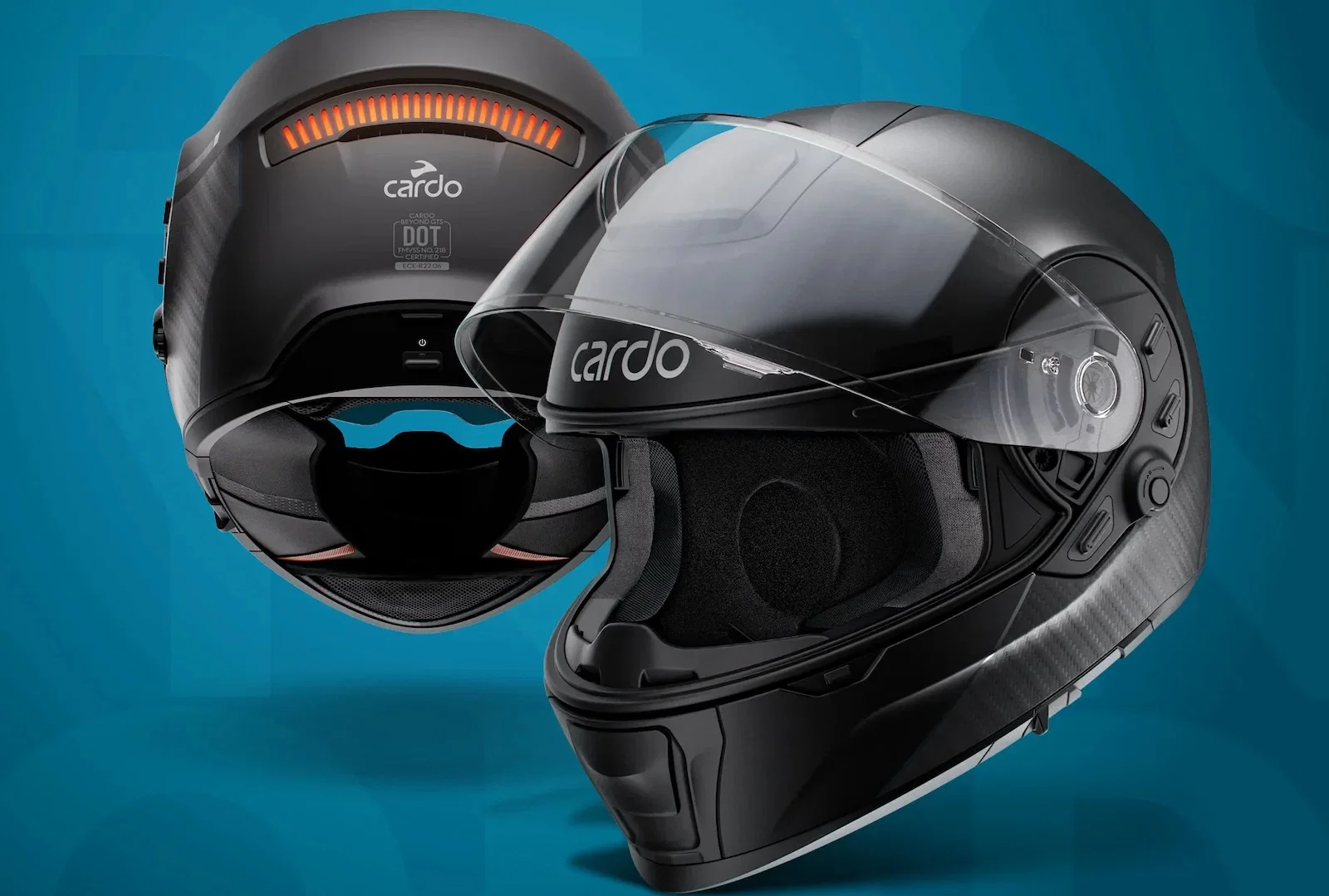 Le casque moto Cardo Beyond GTS